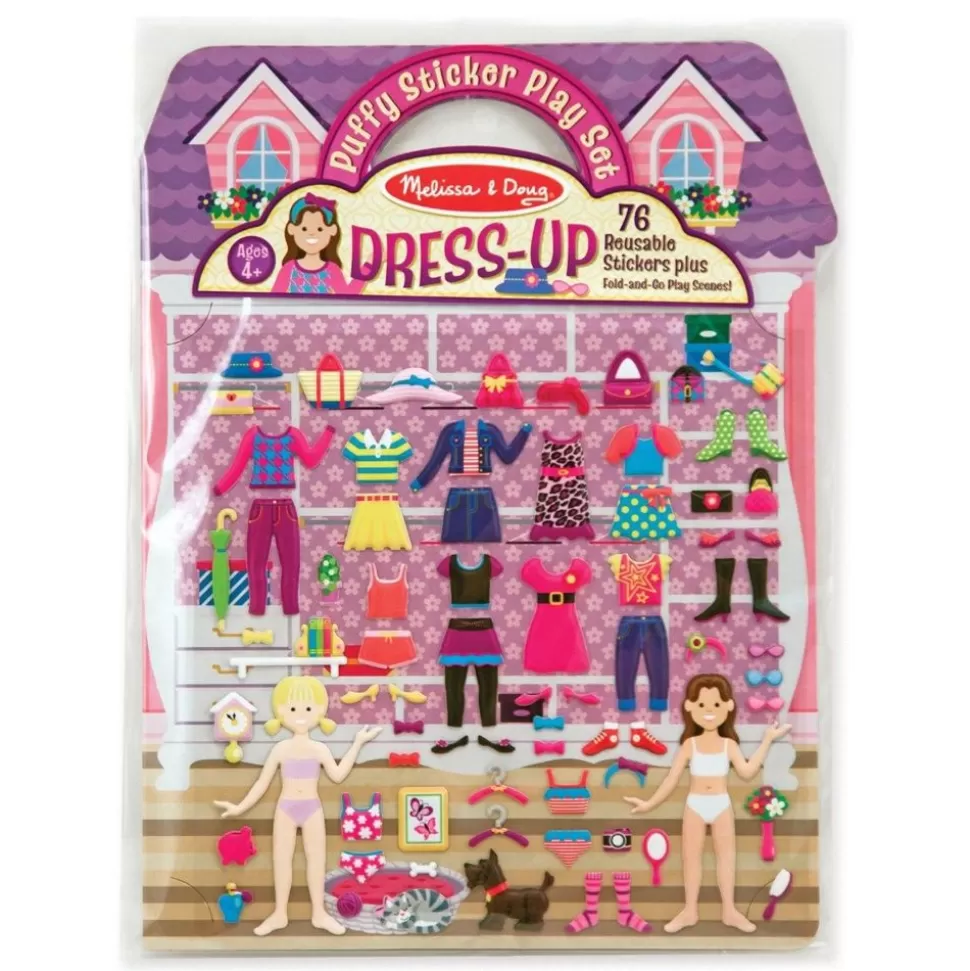 Melissa and Doug Tegne- & Malegrej<Aktivitetsbog Med Klistermaerker - Dress-Up