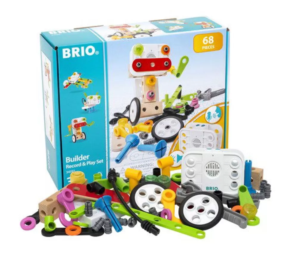Builder - Saet Med Optager Og Afspiller | BRIO Outlet