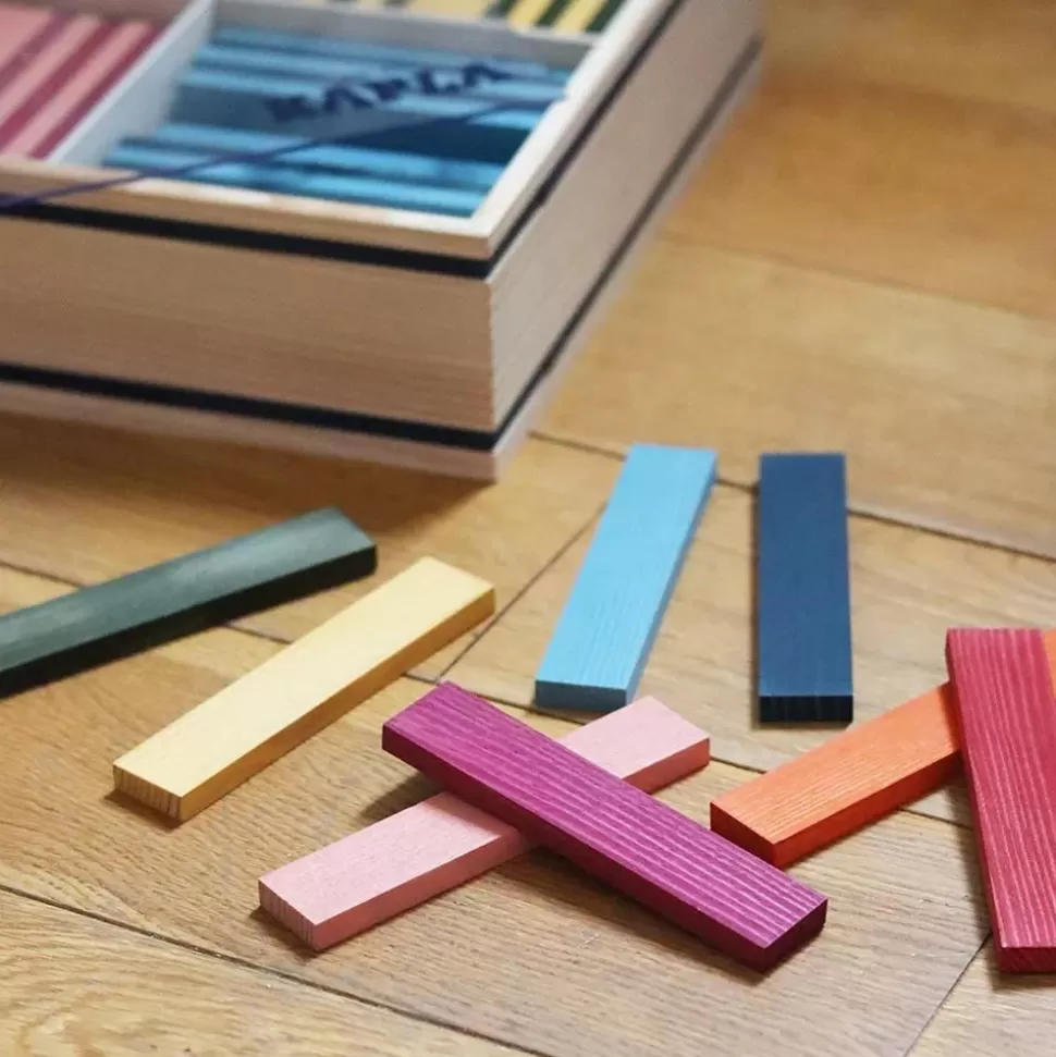 KAPLA Byggesæt< Klodser - Color, 100 Stk