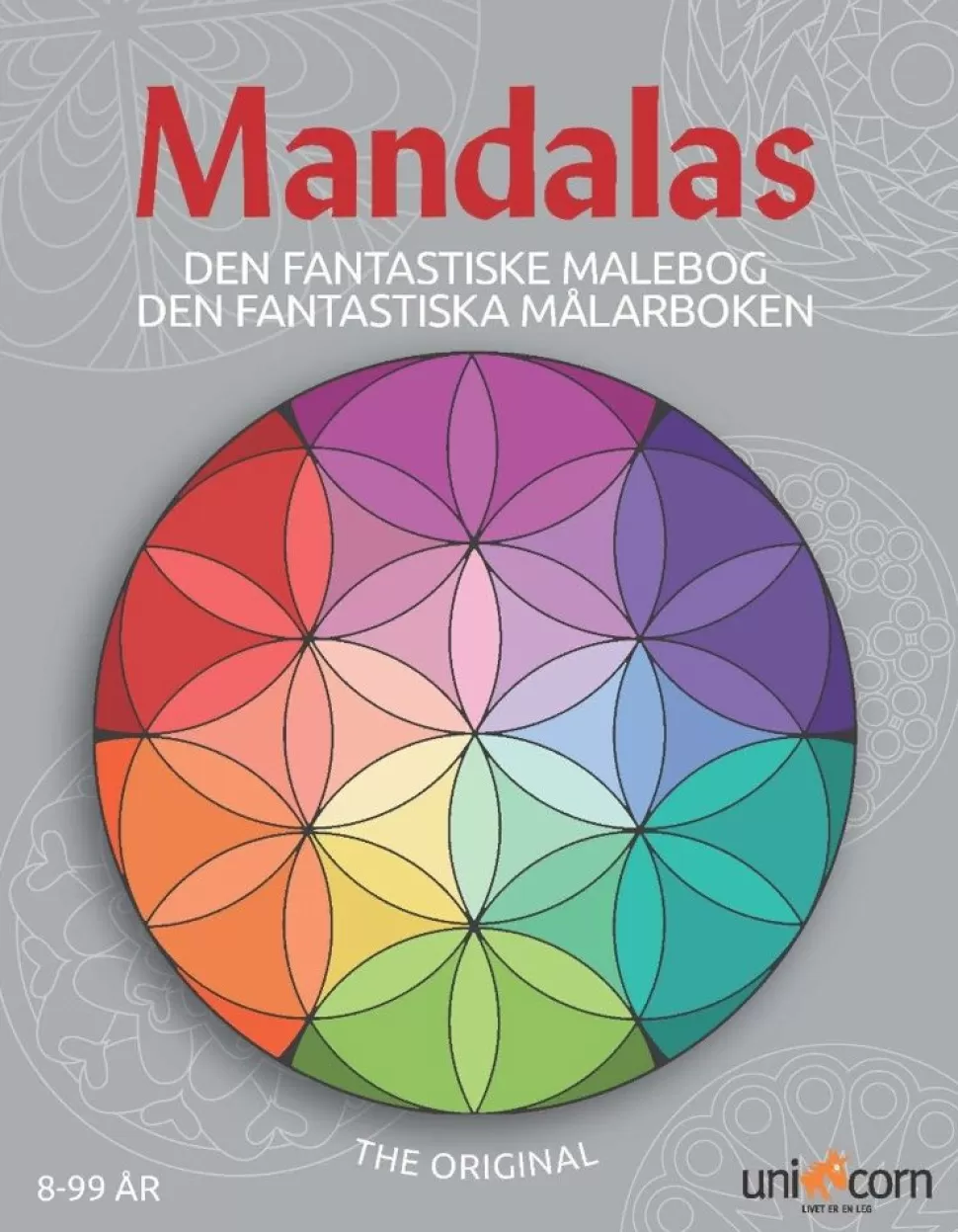 Mandalas Tegne- & Malegrej< Malebog - Den Fantastiske