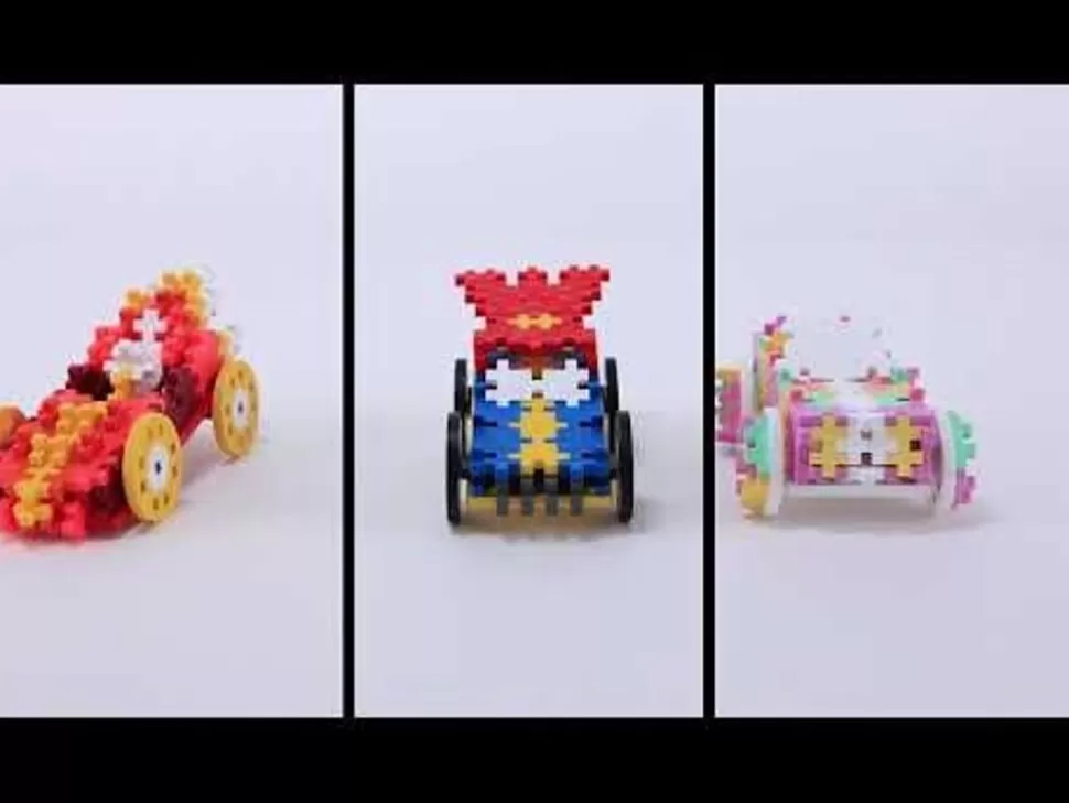 Plus-Plus Bygge- & Træklodser< I Ror - Color Cars Hero, 200 Stk